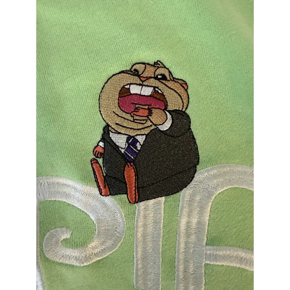 Disneyland Zootopia Nick Wilde Pawpsicle Crewneck Sweatshirt Plus Size 3X Disney